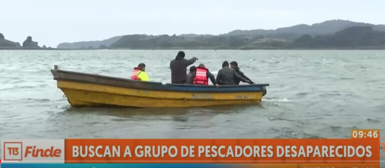 Nuevo naufragio de lancha de pescadores en el Bio-Bio expone la vulnerabilidad social de este sector