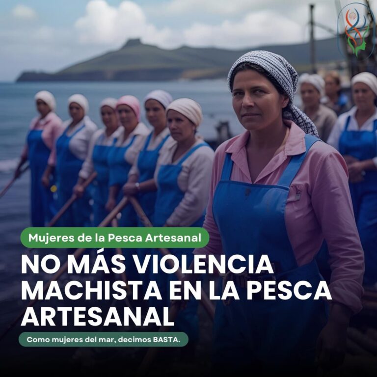 Mujeres de la Pesca Artesanal rechazan violencia machista de dirigente