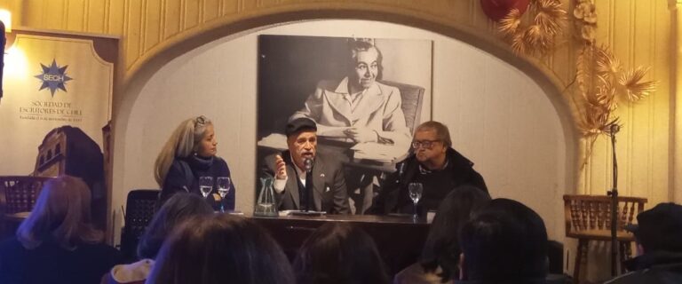 Suecia salvó a Gabriela Mistral hace 80 años. Presentación de Omar Pérez-Santiago. Casa del Escritor, 28 de junio 2025