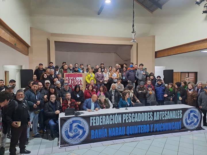Estos son los acuerdos del encuentro nacional de pescadores en Quintero